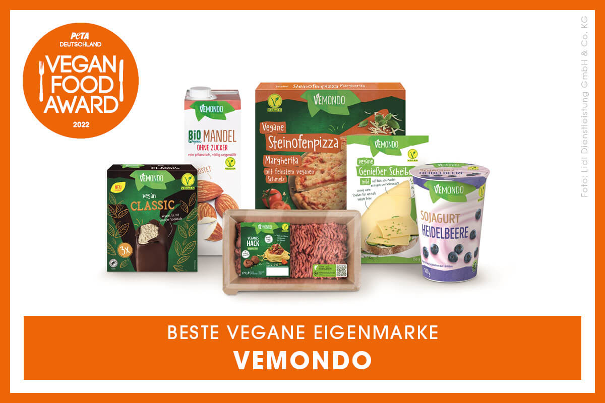 PETAs Vegan Food Award 2022: Das sind die Gewinner!