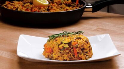 Vegane Paella