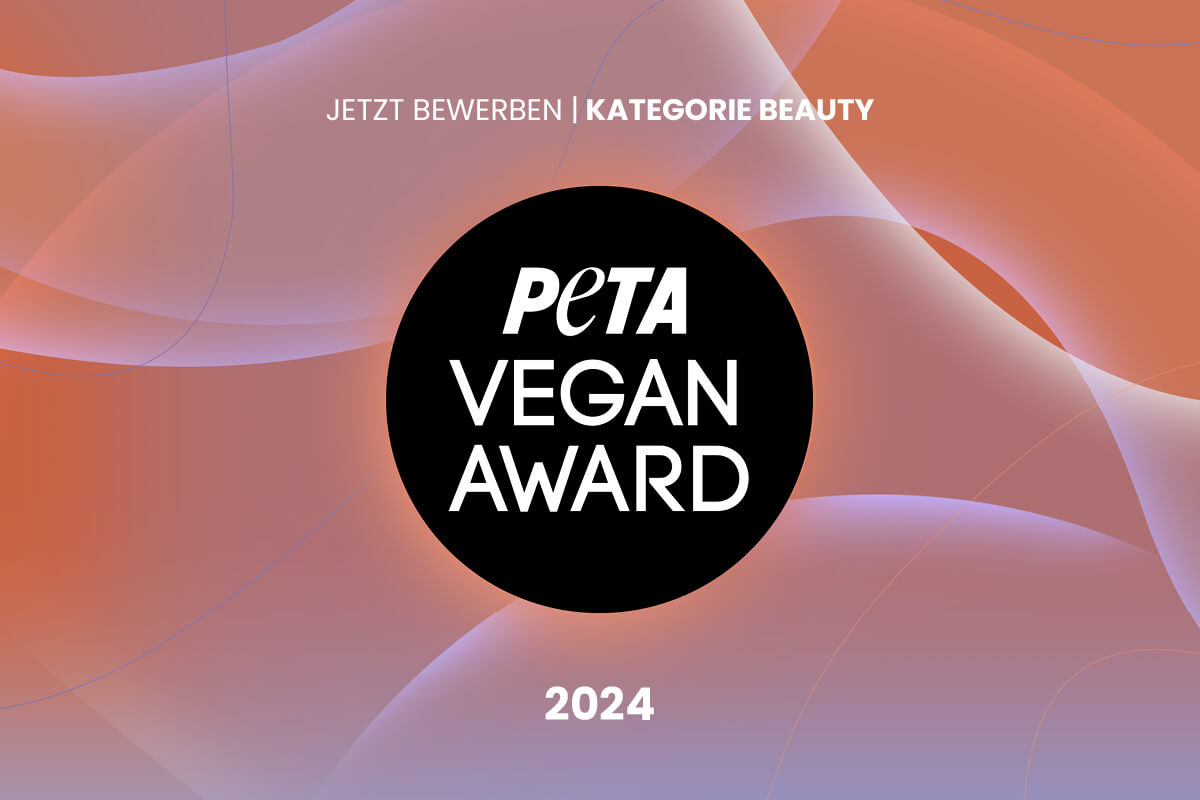 PETA Vegan Award Beauty 2024: Jetzt bewerben