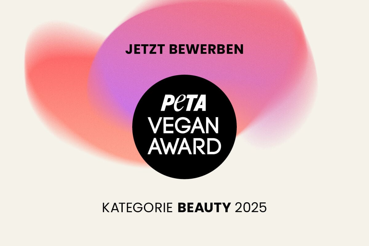 PETA Vegan Award Beauty 2025: Jetzt bewerben