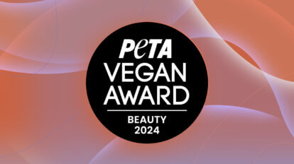 PETA VEGAN BEAUTY AWARD